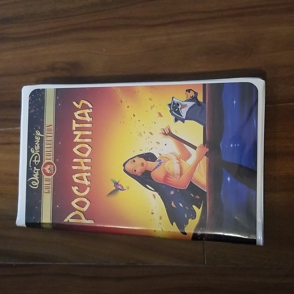 Pocahontas Disney movie, vhs Cassette tape
